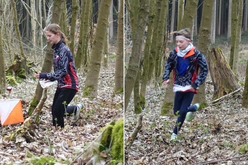 Lucia Dibbern und Simon Schorr (beide OLV Landshut) gewannen auf der Bahn C. Lucia Dibbern und Simon Schorr (beide OLV Landshut) gewannen auf der Bahn C.