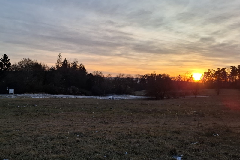 Last Sunset 2025: auf dem ehemaligen Standortübungsplatz Landshut-Auloh fand der jahresübergreifende MapRun-OL statt.