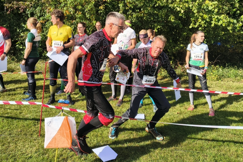 Vilhelm Lukács und Helge Zoltner auf dem Weg zur Goldmedaille in H 55. Vilhelm Lukács und Helge Zoltner auf dem Weg zur Goldmedaille in H 55.