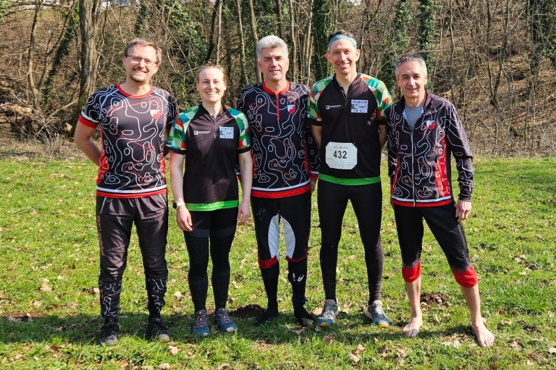 Das OLV-Quintett beim Lipica Open 2026 in Slowenien.