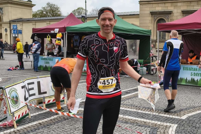 Platz vier dahoam: Alexander Hergert lief beim Munich City Race in M 40 nur knapp am Podest vorbei.