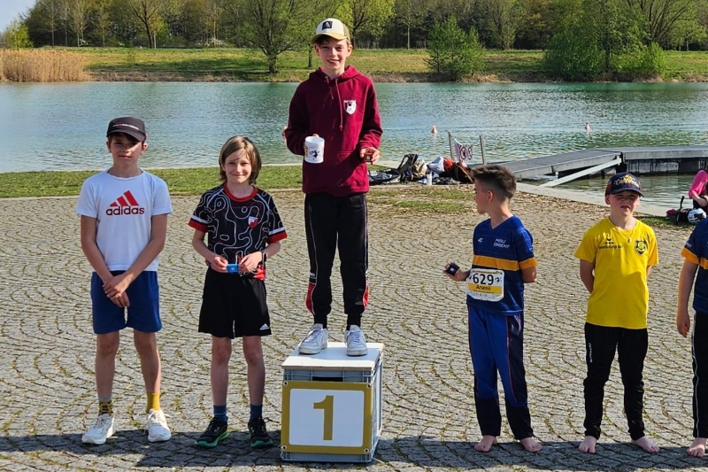 OLV-Nachwuchs obenauf: Doppelsieg für Simon Schorr vor Severin Eid bei den Sprints in M 12.