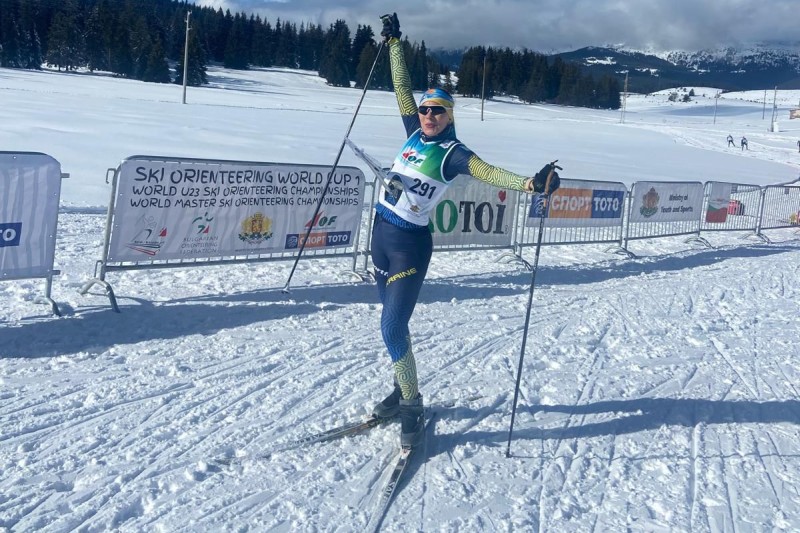 3 Rennen, 3 Siege gab es für Oleksandra Parkhomenko bei der Senioren-WM im Ski-OL in Bulgarien.